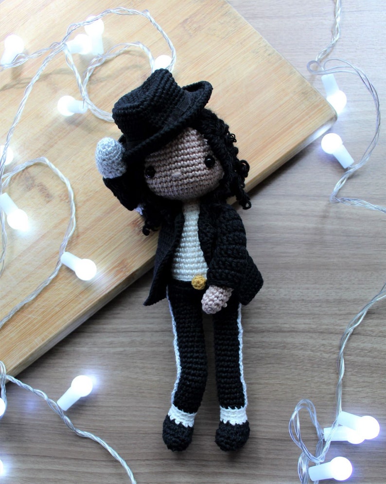 Michael Jackson Amigurumi Pattern Etsy