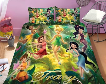 Alluring tinkerbell bedding set Tinkerbell Bedding Etsy