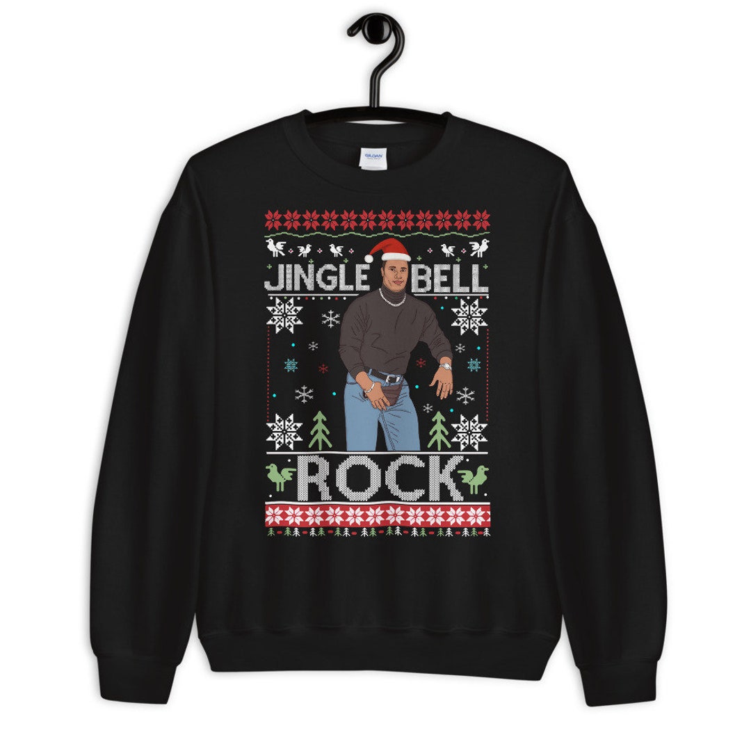 Jingle Bell Rock Funny Ugly Christmas Sweater Popular Meme - Etsy Jingle Bell Rock Funny Ugly Christmas Sweater Popular Meme - Etsy