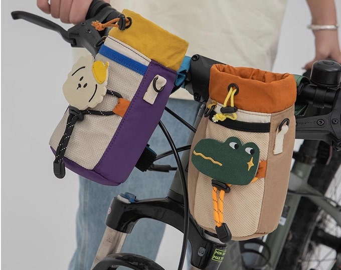 Cute Cycling Bags | Outdoor Water Bottle Bags | Funny Cycling Accessories | Gifts for Her