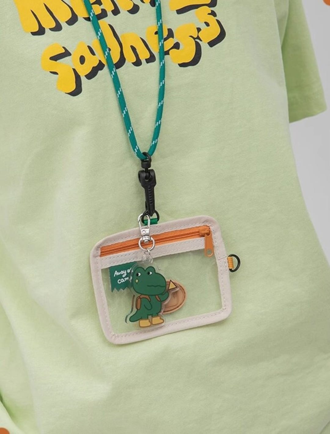 Handmade Transparent Card Holder Cute ID Holder Girls ID Holder Gift