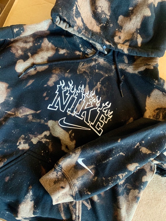 nike flame logo hoodie