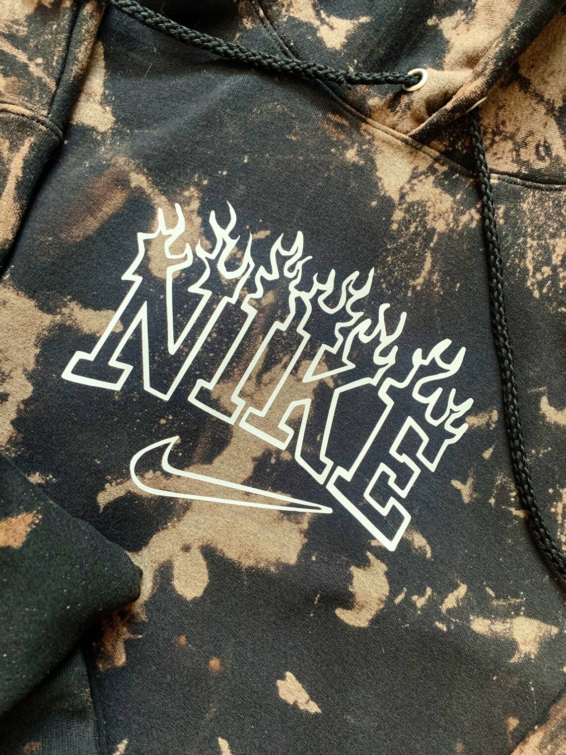 nike flame logo hoodie