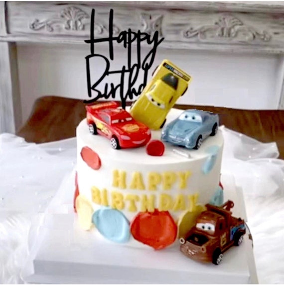 Pin by nihx on bolos  Cars birthday cake, Toddler birthday cakes, Cars  cake design