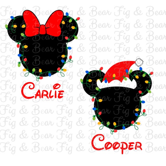 Disney Christmas Family Shirts Mickey 