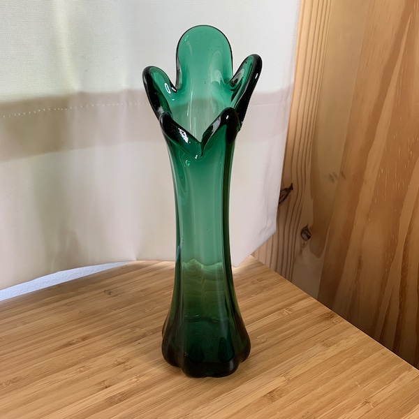 Viking Green Swung Vase Etsy Canada