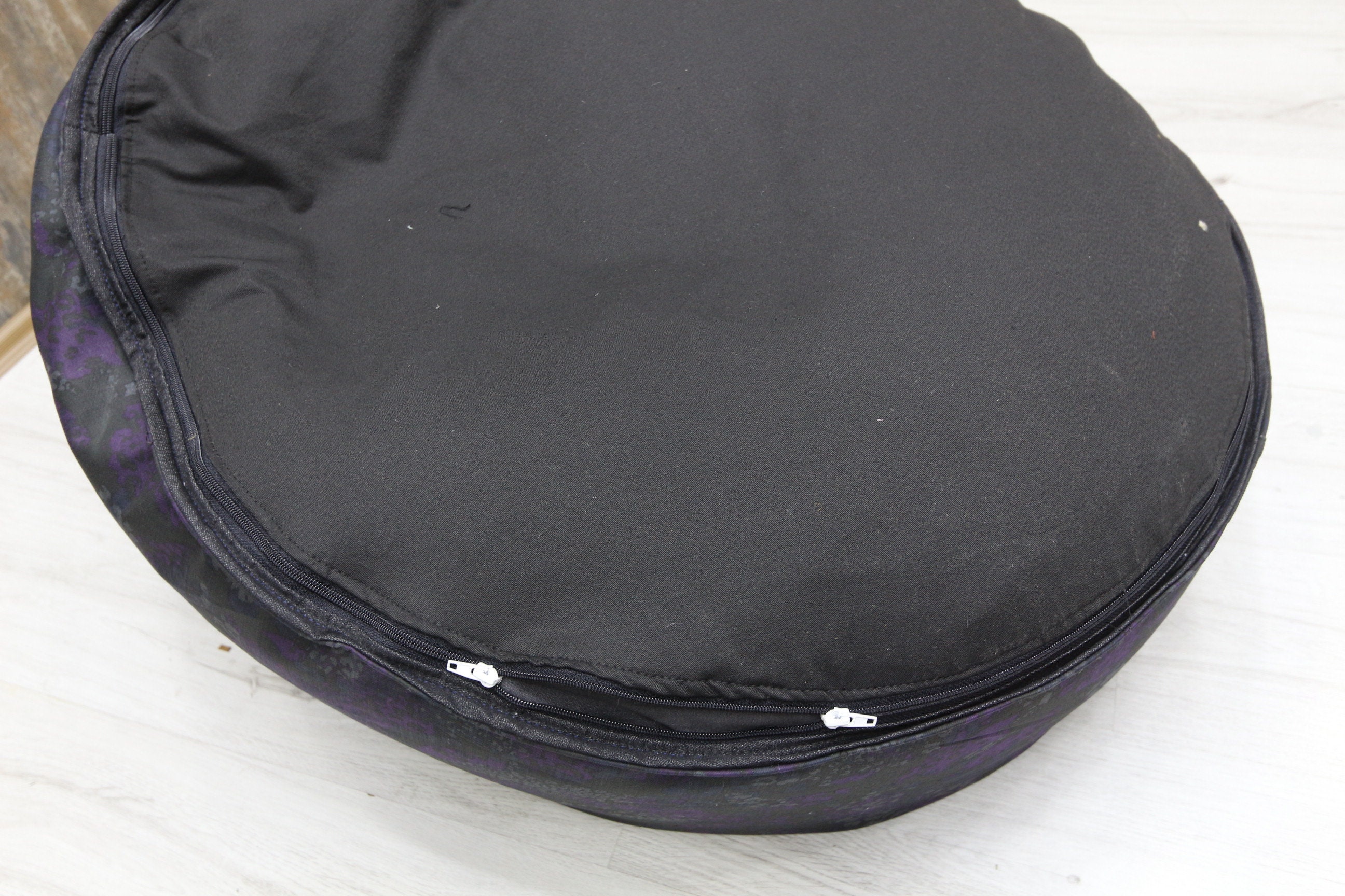 Fabric Black Grey Red Ottoman poufPouffeBean Beg Chair | Etsy