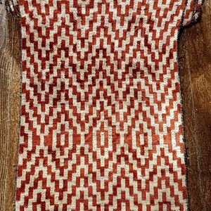 Wit rode lijn ikat stof fluwelen kussen stof handgeweven stof zijde ikat fluwelen stof ikat jurk gordijnen gratis verzending ikat bekleding