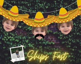 Taco Twosday Party Banner, Taco bout a party 1st birthday, Taco Twosday Party, Taco Tuesday Party Fiesta Birthday Party Supplies boy Garland