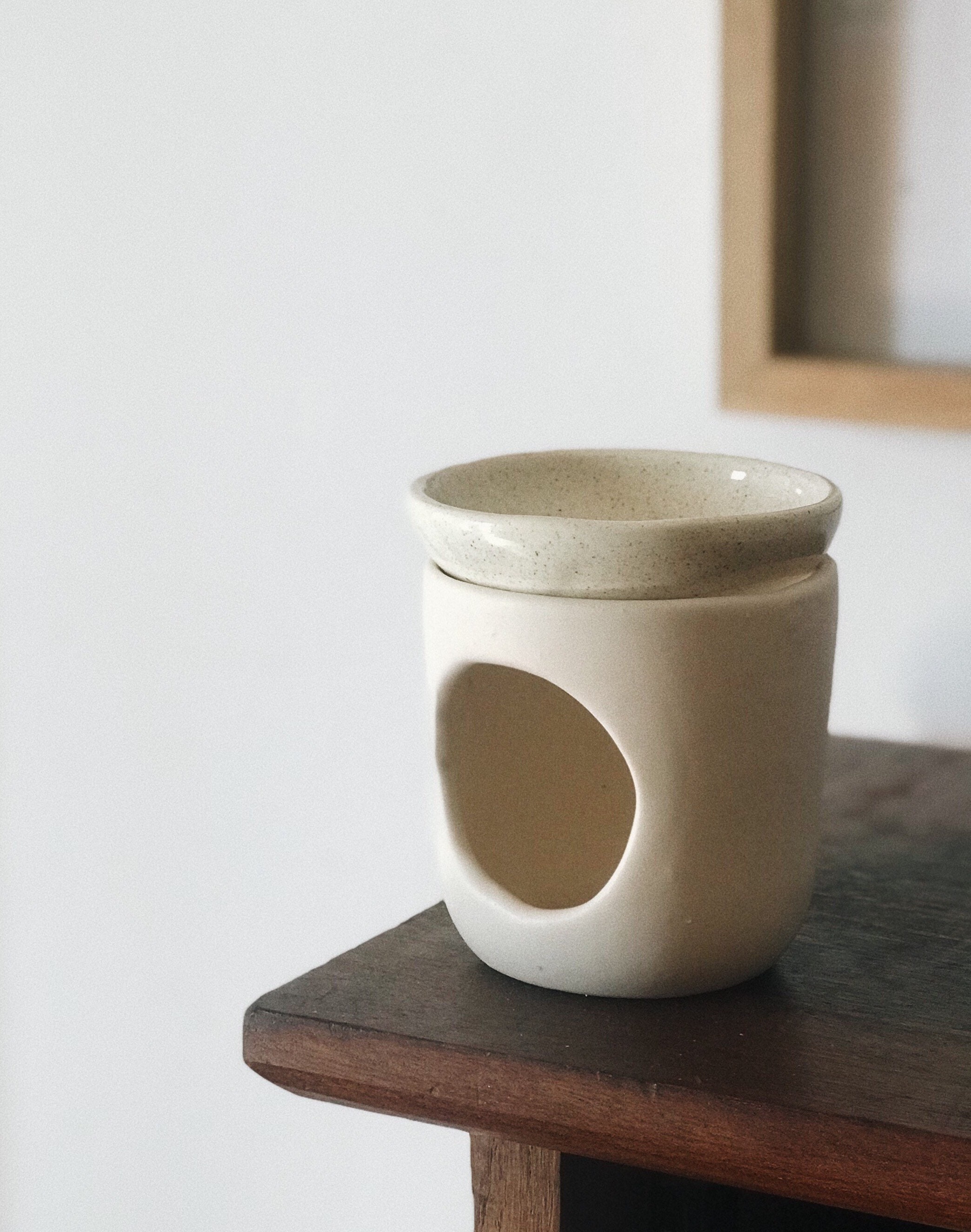 Brûleur à Huile Fait La Main Pour Les Huiles Essentielles