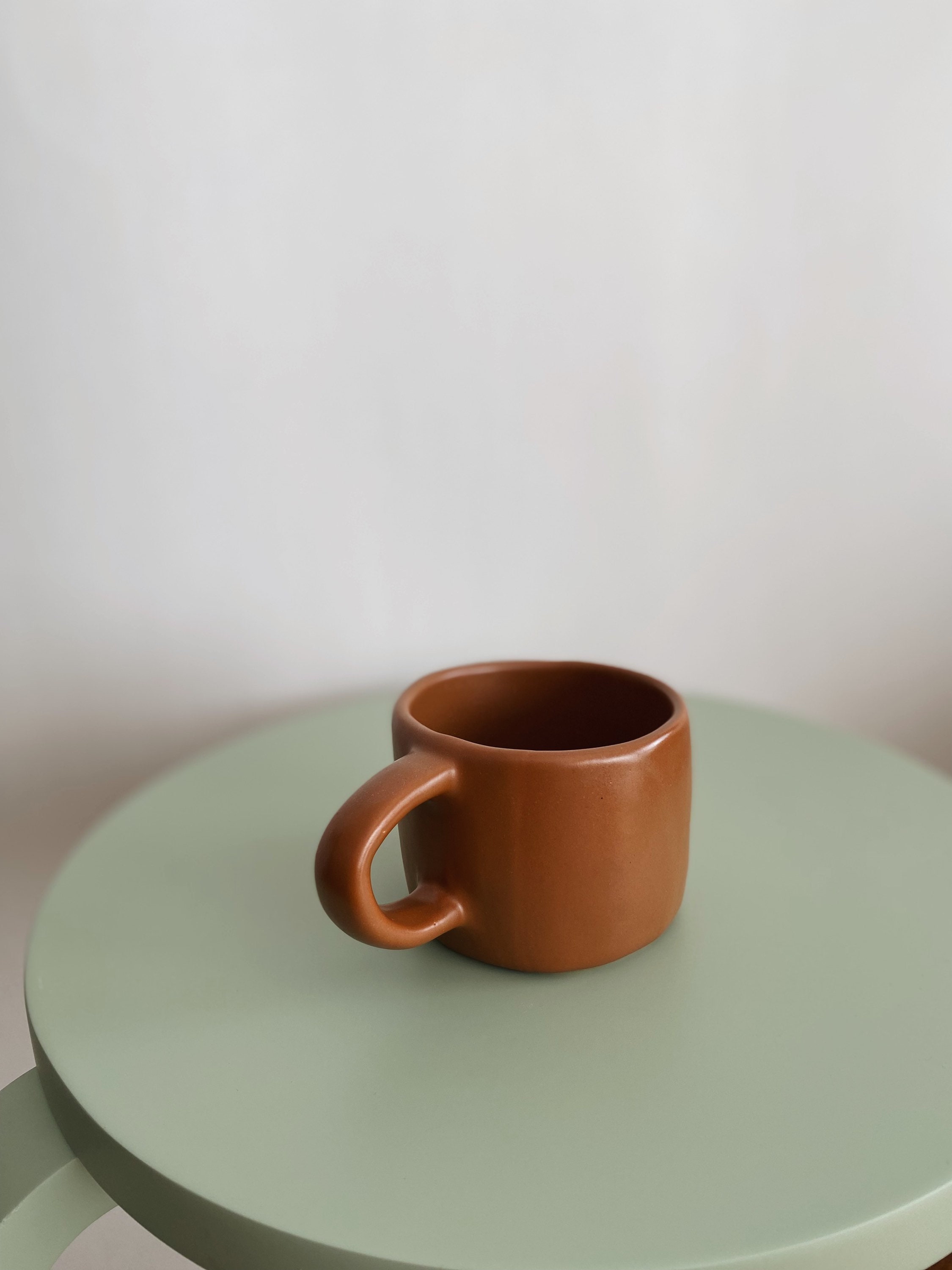 Tasse en Céramique Terracota Faite à La Main