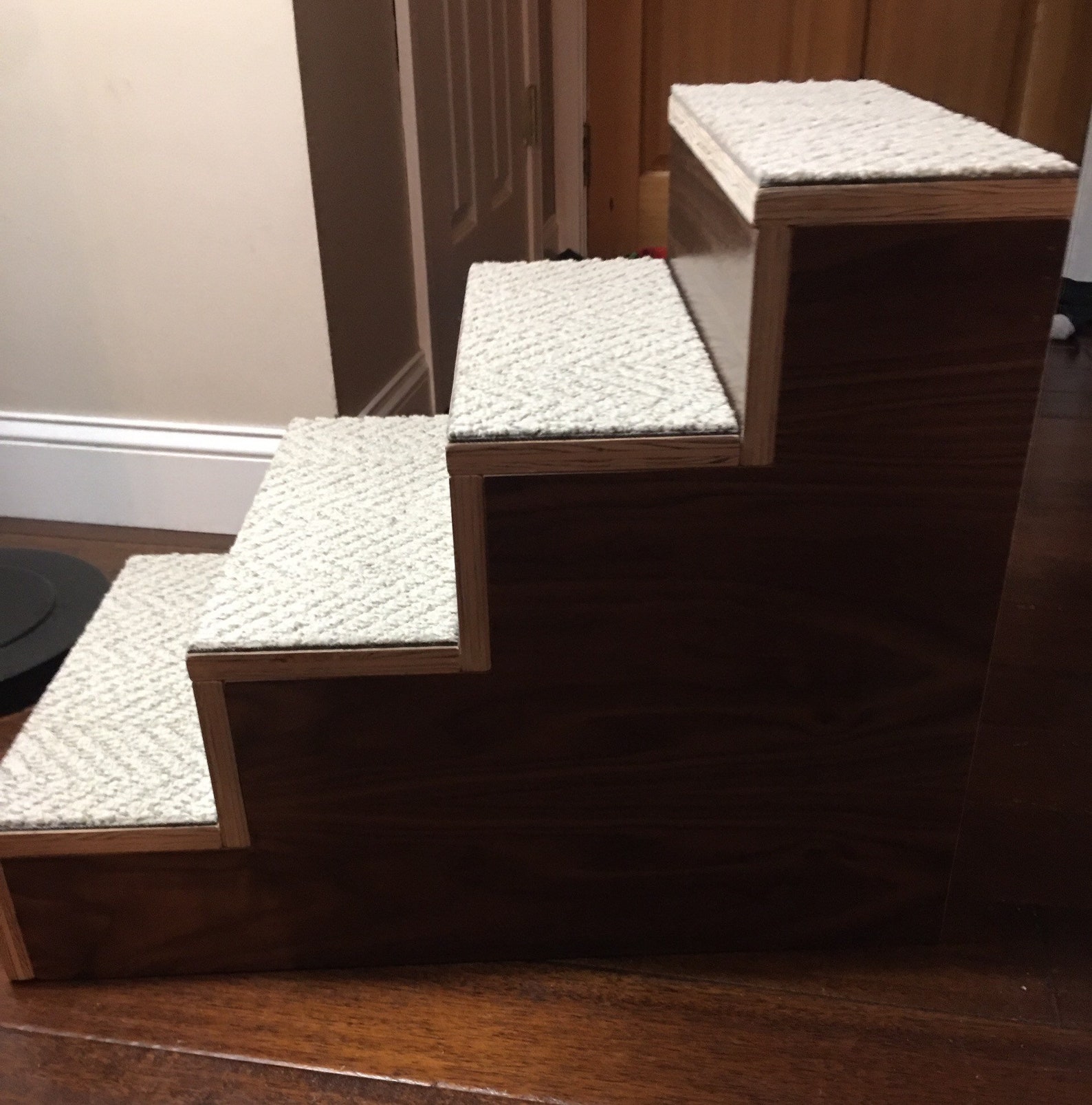 Custom made wood pet steps Etsy