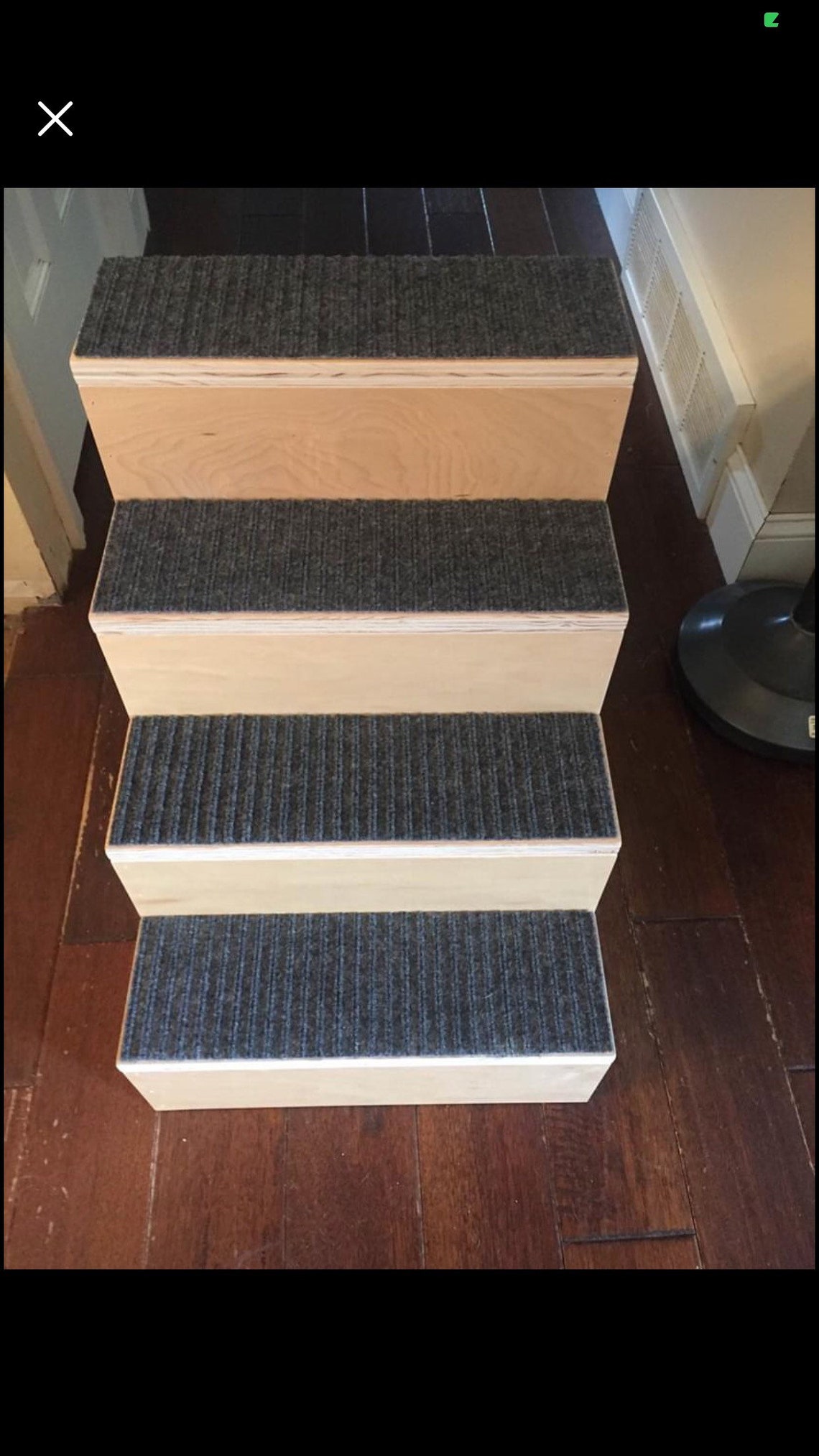 Custom made wood pet steps Etsy