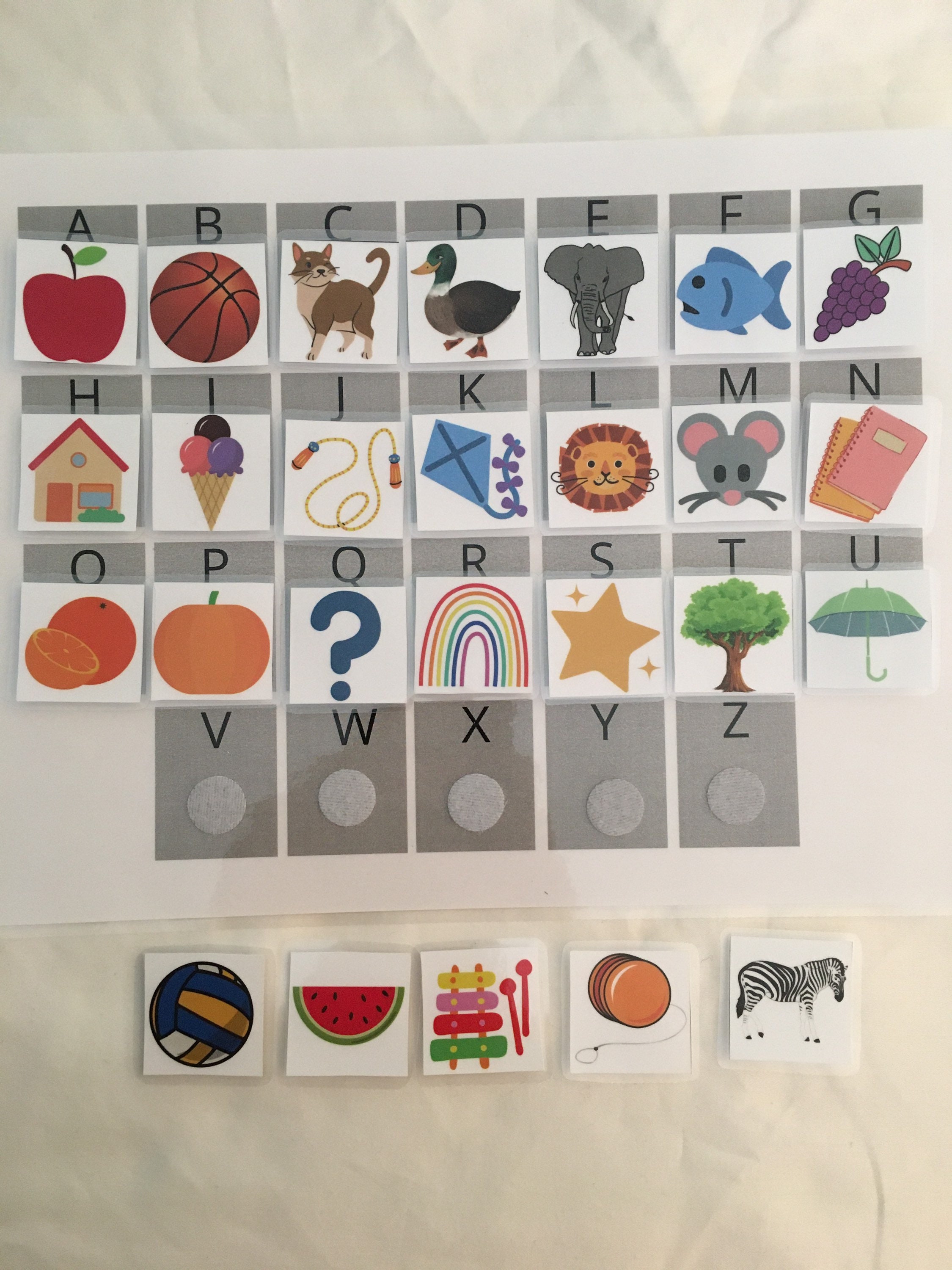 Alphabet Worksheets, ABC Learning Book, DIY Busy Binder, Toddler ...
