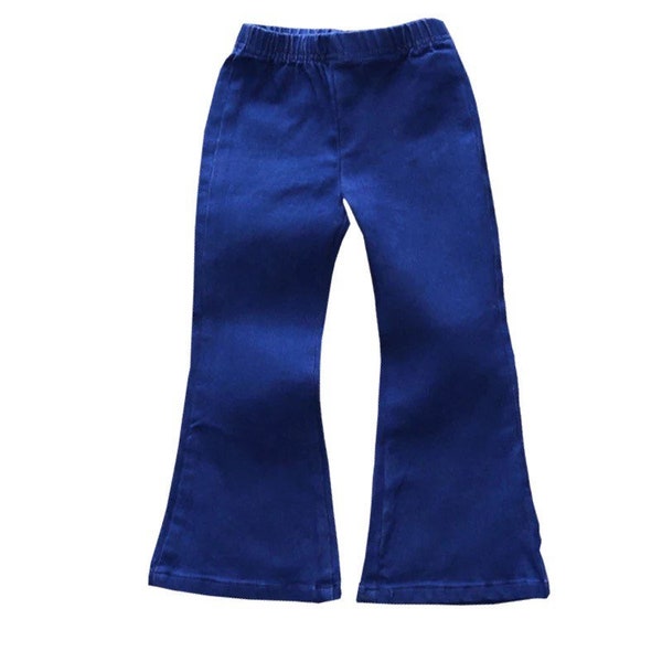 Soft Denim Bell Bottoms Lightweight Jean Pants Flare Leg Trousers Fall Winter Spring Fashion Women's Denim Bottoms