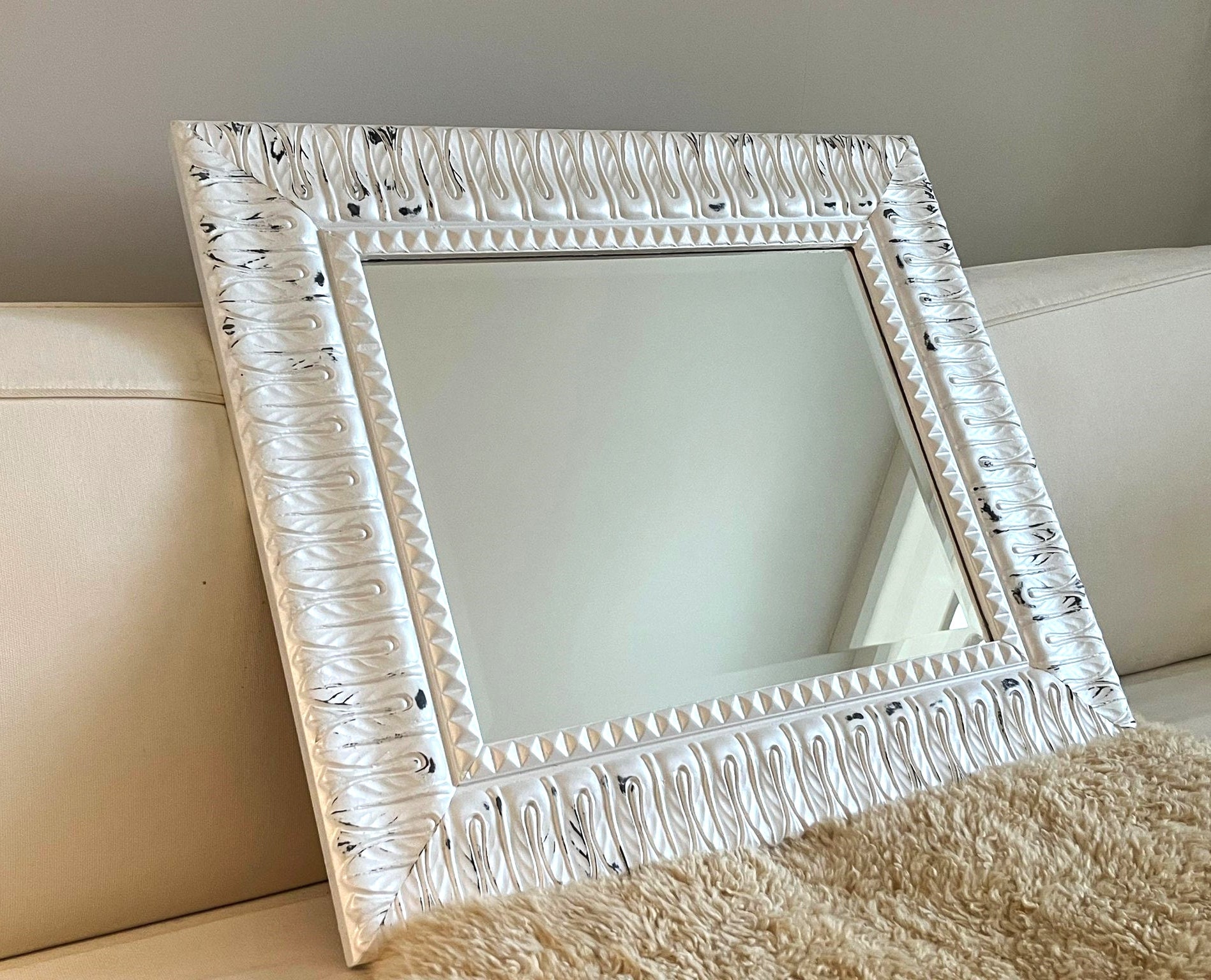 Mid Century Mirror - Etsy