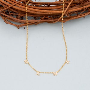 Gold Mama Necklace | Mom Necklace | Delicate Mama Necklace | Silver Minimal MAMA Necklace | Mothers Day Gift | Mom Jewelry