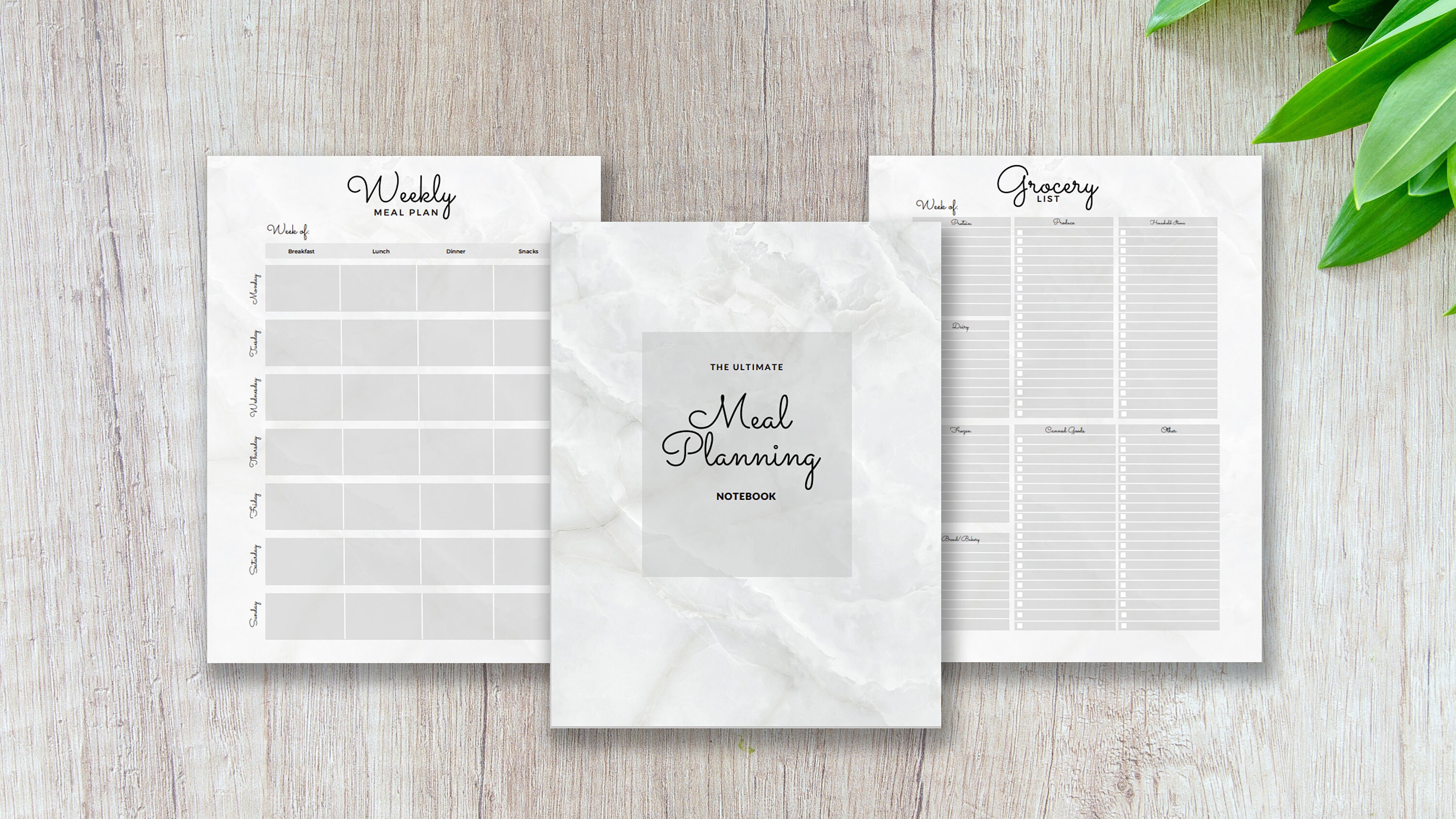 The Ultimate Monthly Meal Planner Printable, Monthly Meal Planner ...