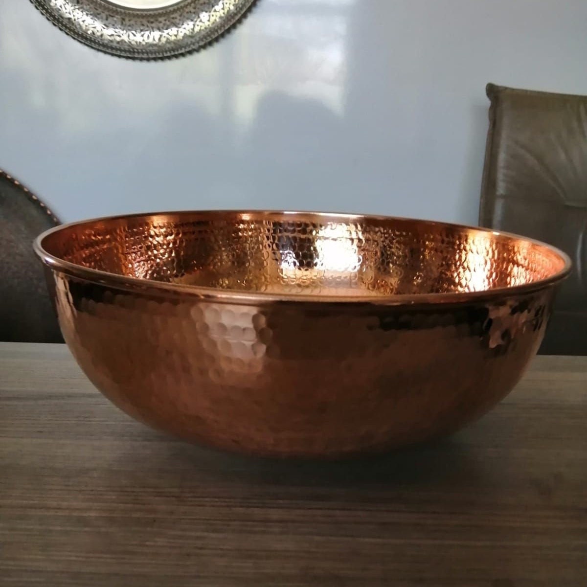 Handgemachte Reine Kupfer Waschbecken Schale / Badezimmer | Etsy