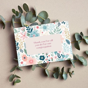 Jw retro flower printable thank you cards for appreciation elder pioneer friend