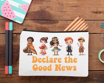 Jw kids 2024 convention pouch - declare the good news, jw convention gifts, jw children's gift