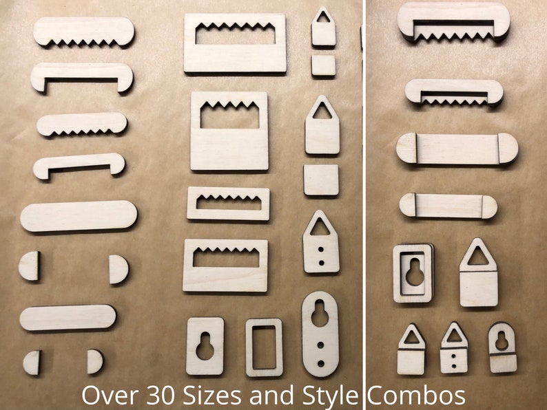 Photo Frame Hanger Sawtooth Hanger Hooks Laser Cut SVG Etsy