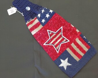 Stars&Stripes PLUSH HANDTOWEL