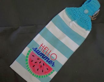 HelloSummer CROCHETED HANDTOWEL