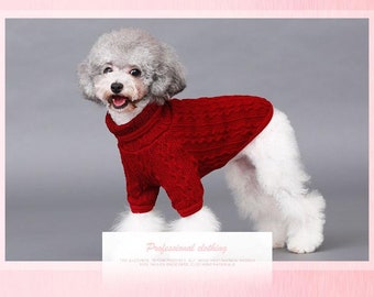 dog black turtleneck