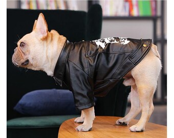 puppy leather jacket