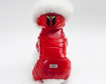 Pet / Dog Super Trendy Hoodie Puffer Snowsuit Coat