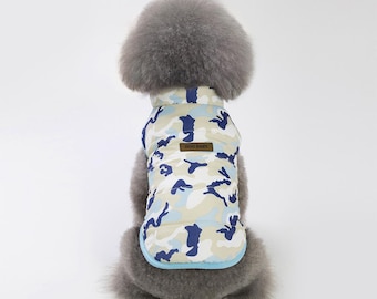 Pet / Dog / Cat Camouflage Puffer Jackets