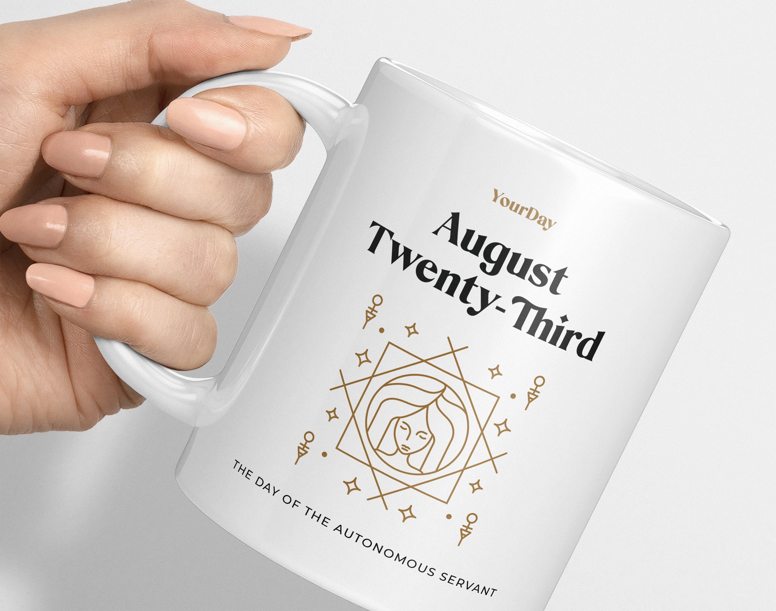 August 23 Mug / Zodiac Mug / Virgo Mug / Birthdate Mug / August Twenty-Third Mug / Horoscope Mug / Astrology Mug