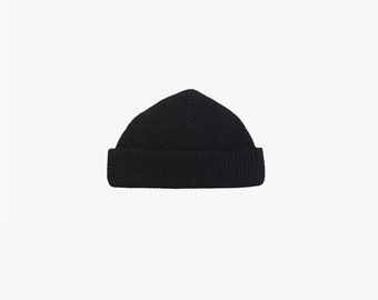 Black Watch Cap | 100% Merino Wool