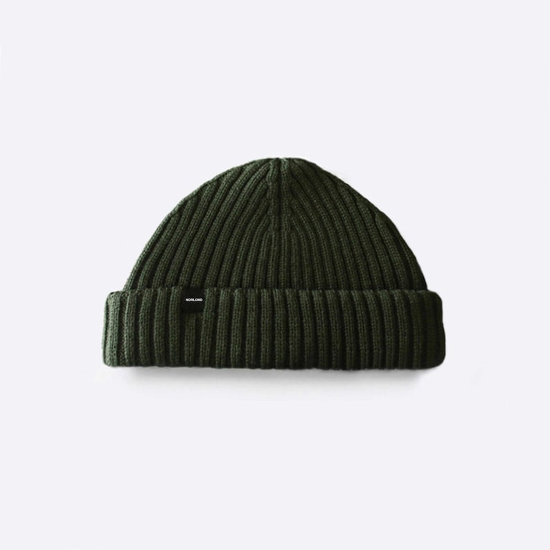 Army Green Fisherman Beanie