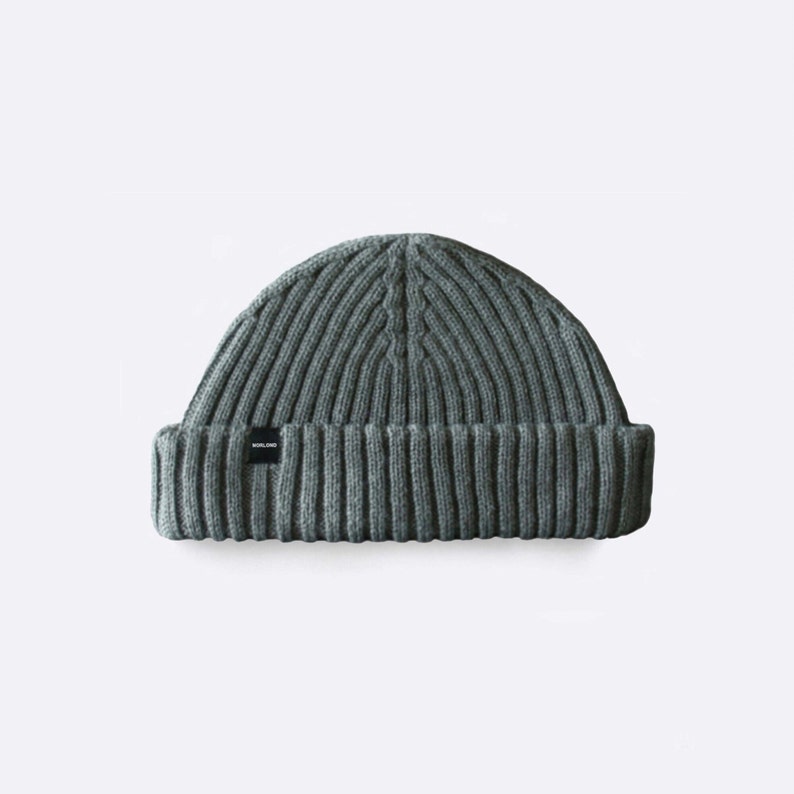 Grey Fisherman Beanie