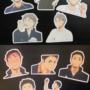 Haikyuu Suga/Daichi stickers
