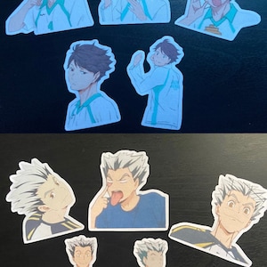 Haikyuu Oikawa/Bokuto stickers