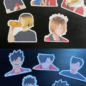 Haikyuu Kenma/Kuroo stickers