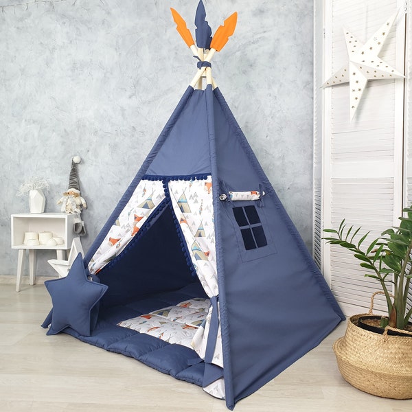 Teepees for kids | Tipi zelt kinder, Toddler tent for kids, Toddler teepee tent, gifts for boys, 1st birthday gift, Kids personalized gift