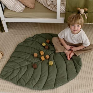 Weiches Baby-Spielmatte für Bauchzeit, Krabbeldecke und Spielbereich – Perfekt für Neugeborene & Säuglinge