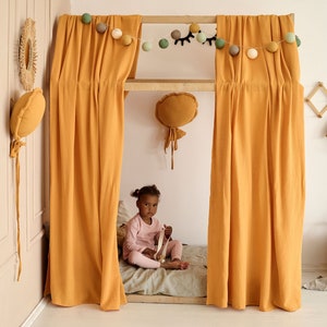 Bed canopy , Nursery canopy House bed canopy , Boho canopy , House bed for kids , Montessori bed , Montessori furniture , Nursery canopy