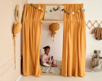 Baldacchino per letto, Baldacchino per cameretta, Baldacchino per letto a forma di casa, Baldacchino Boho, Letto a forma di casa per bambini, Letto Montessori, Mobili Montessori, Baldacchino per cameretta