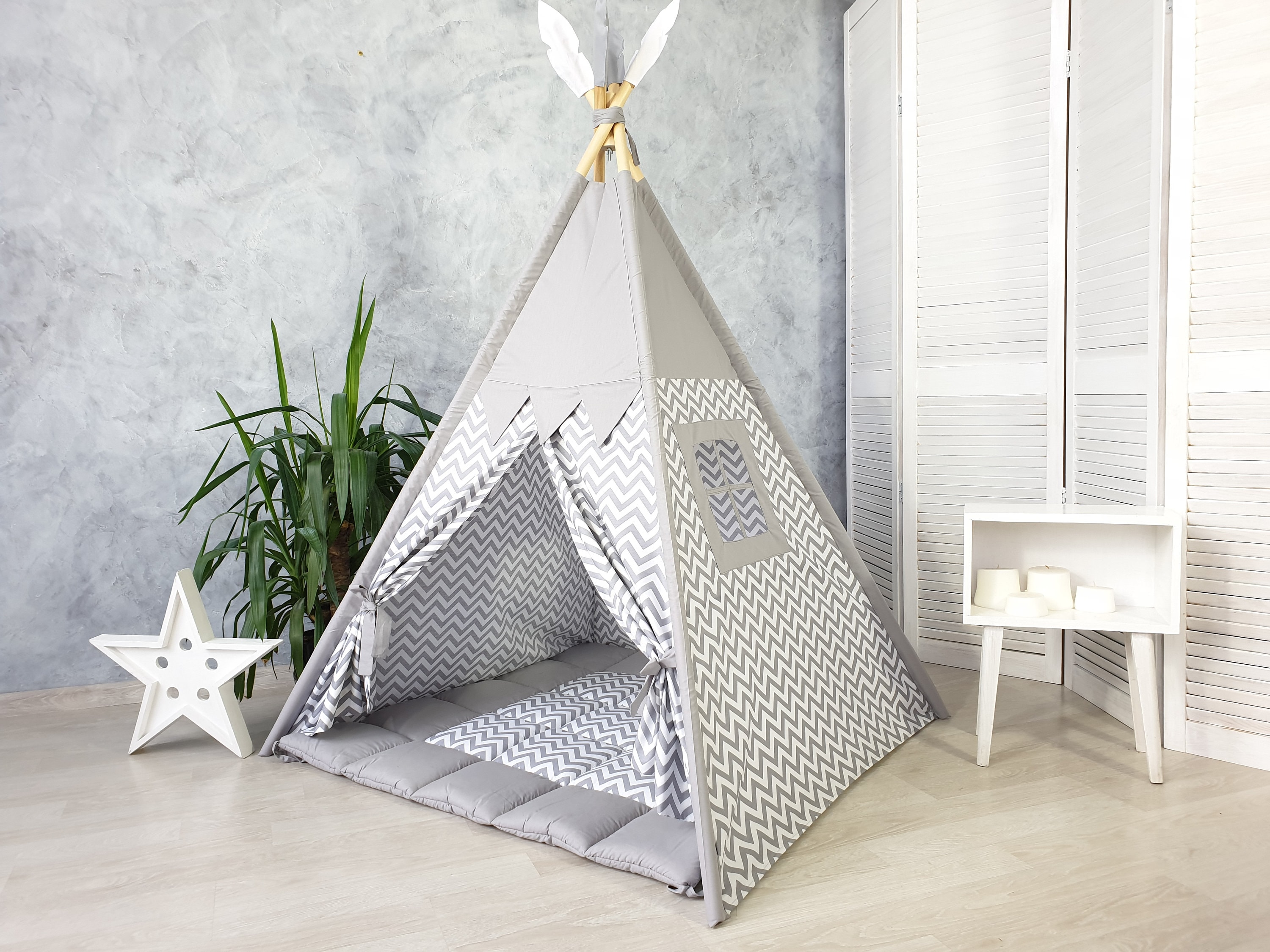 Play Tents for Boys & Girls, Play teepee, Teepee Tent Play Tents, Kids play tent, Childrens room teepee, Teepee tent for kids