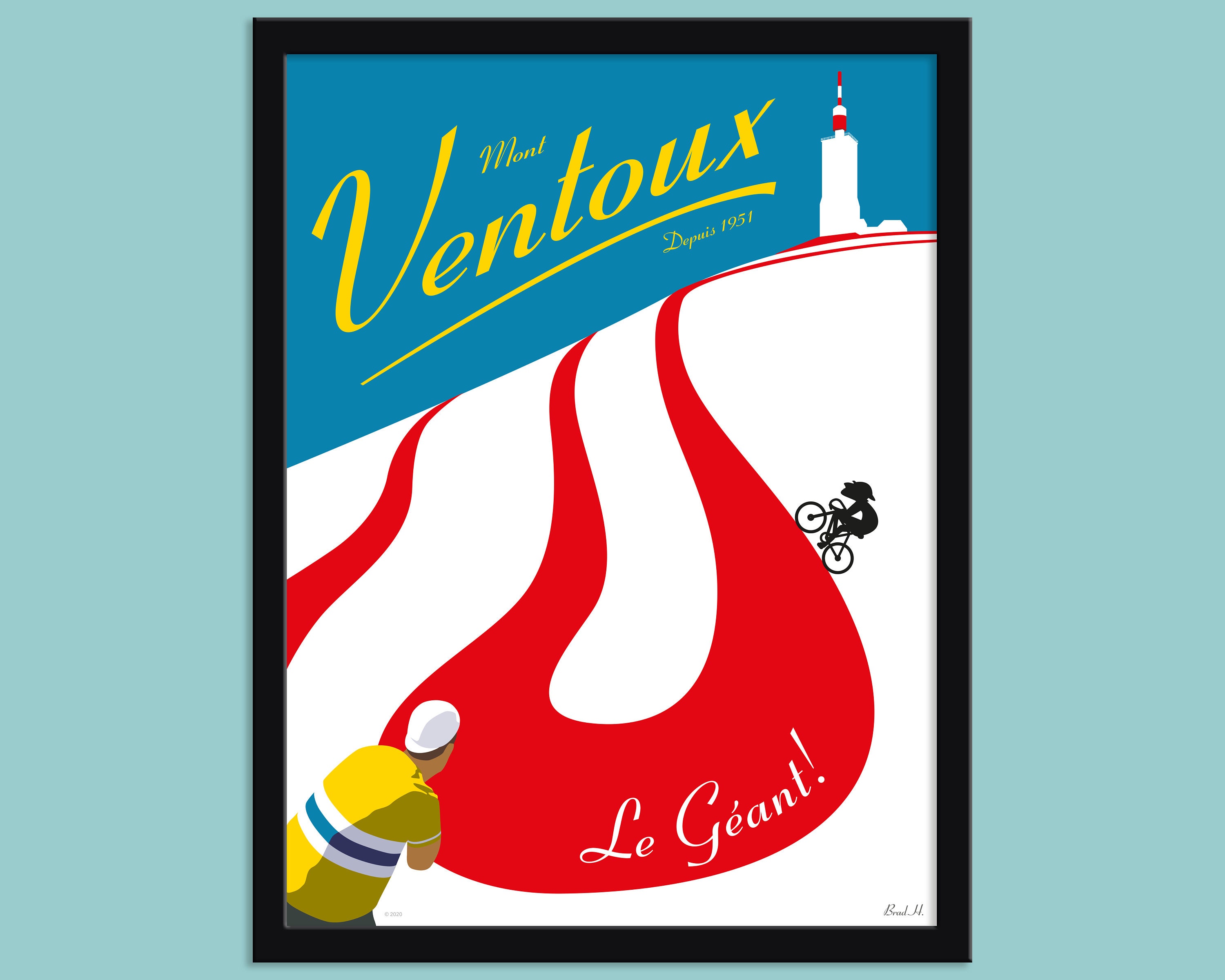 Ascension MontÃ©e Mont Ventoux Velo Annecy-Ventoux Par L'Alpe D