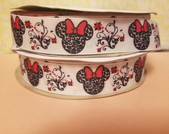 Minnie Mouse Ribbon | Etsy