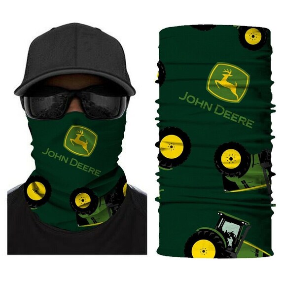 John Deere Multifunctional Neck Gaiter Bandanas Mask Etsy