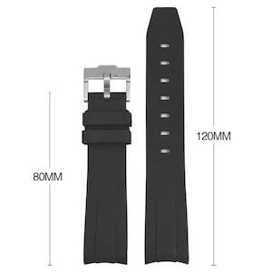 Bracelet MoonSwatch en silicone pour Omega x Swatch Haute qualité Étanche Compatible avec Speedmaster MoonWatch Livraison gratuite image 3