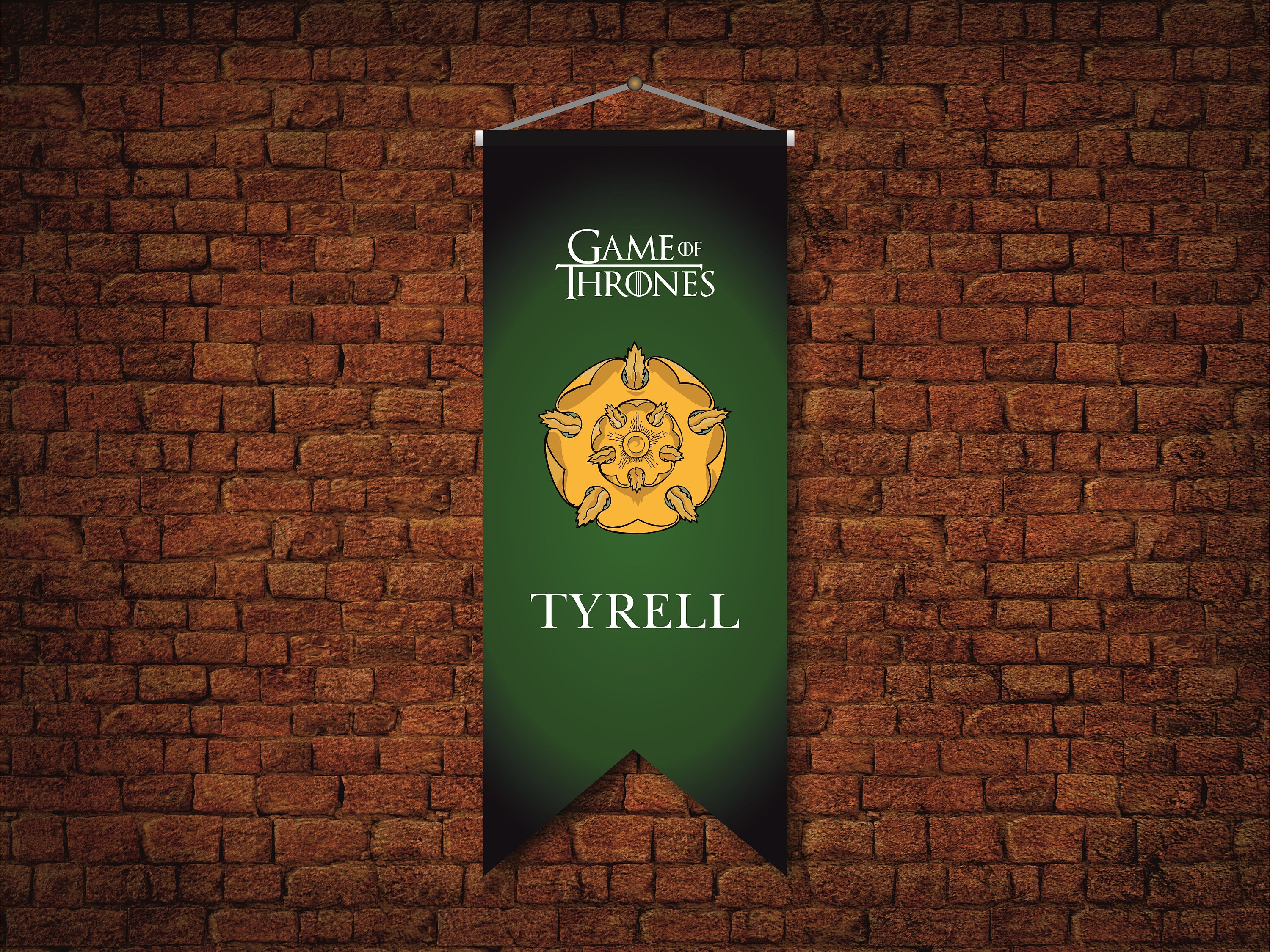Tyrell Game of Thrones Banner Flag Swallow Etsy