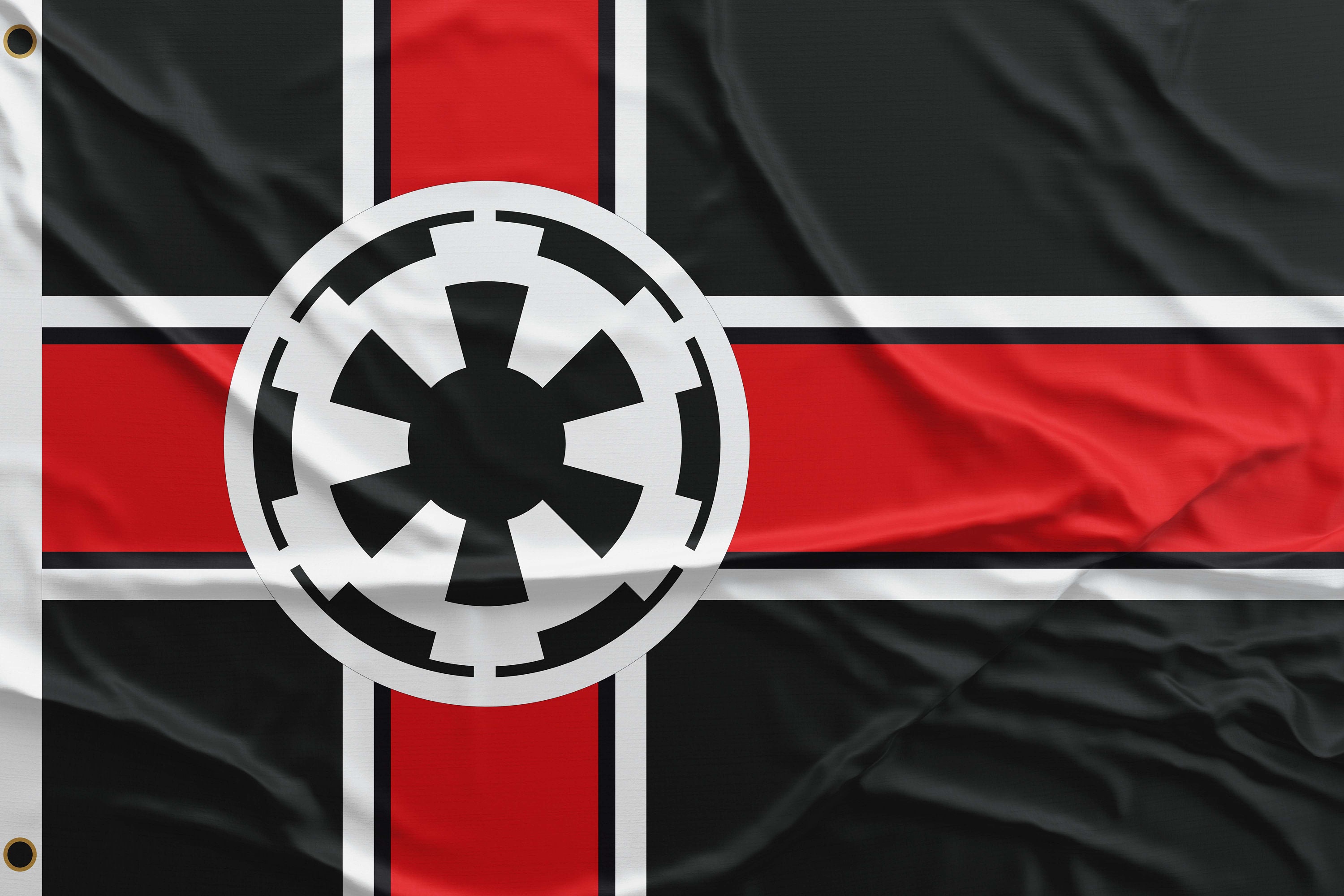 Star Wars Galactic Empire Flag Banner Hiqh Quality Materials Etsy UK